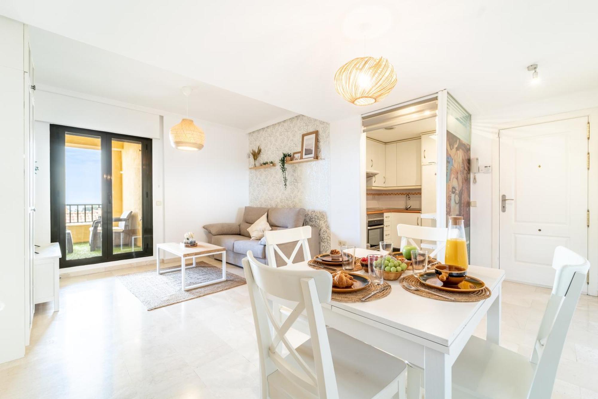 Fabulous Golf Front Apartment With Pool And Seaview Benalmádena Extérieur photo